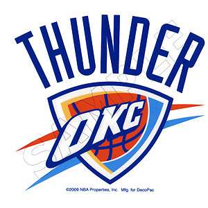 NBA Oklahoma City Thunder Edible Cake Topper Decoration Image  