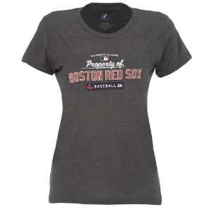   Womens AC Property of Boston Red Sox T shirt