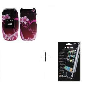 Premium Design Rose Red Heart Hard Protector Case and Crystal Clear 