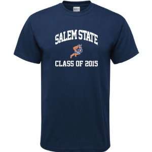   Salem State Vikings Navy Class of 2015 Arch T Shirt