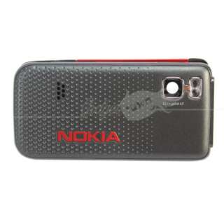 Housing Cover Case Keypad For Nokia 5610 Black/Red  