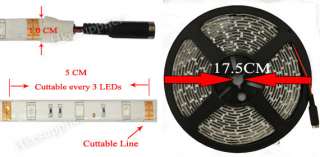Cool White 5M Waterproof 5050 SMD LED Strip 60Leds/M  