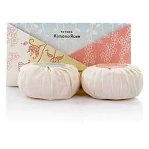  Thymes Kimono Rose Bar Soap Set 3 oz/85 g each 6 oz/170 