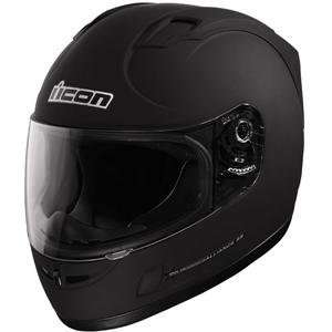 Icon Alliance SSR Solid Rubatone Helmet   2X Large/Rubatone Flat Black