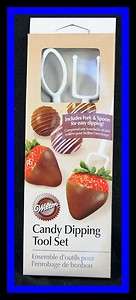 NEW Wilton **CANDY DIPPING TOOL SET** 2pc  