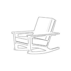  Uwharrie Chair Chat Wood Arm Rocker Patio Lounge Patio 