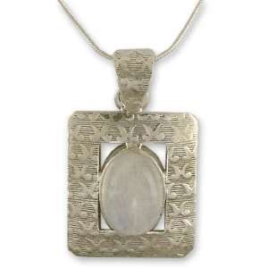  Moonstone pendant necklace, Hypnotic Intuition Jewelry