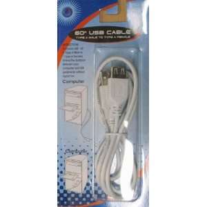  USB Extension cord, cable, 60, A male to A female Office 