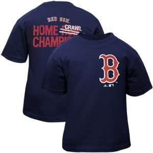 adidas Boston Red Sox Infant Navy Blue Home Crawl Champion T shirt 