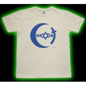  Coexist T shirt Round Design. Organic. Medium. Everything 