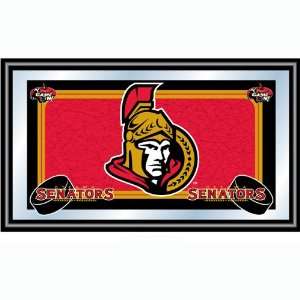  NHL Ottawa Senators Framed Team Logo Mirror Sports 