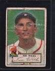 TED WILKS 1952 TOPPS 109 NO CREASES GORGEOUS  