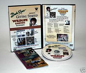 BOB ROSS Dvd~Getting Started Wildlife Painting  