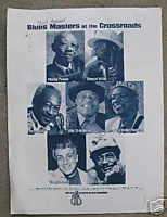 BLUES MASTERS POSTER Wild Child Butler, Lazy Lester  