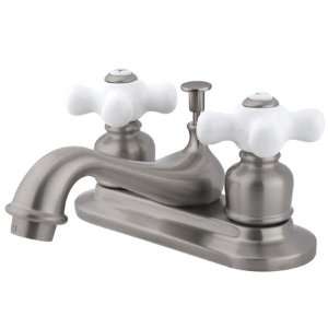   Porcelain Cross Handles and Drain Assembly GKB60.PX