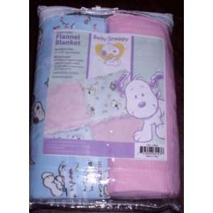    Peanuts Baby Snoopy Sew Easy Flannel Blanket   Ready to Make Baby