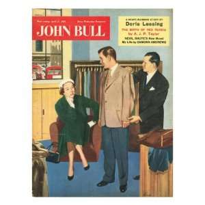  John Bull, Trying On Fittings Shopping Magazine, UK, 1950 