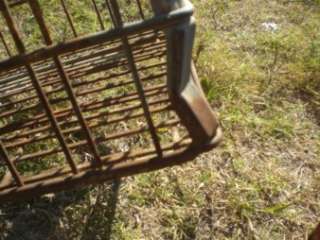 Vintage 1962 Foremost Milk Crate Container Carrier  