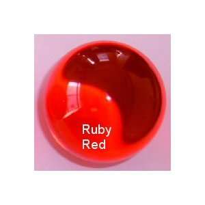  Colored Acrylic Ball   76mm Ruby Red Toys & Games