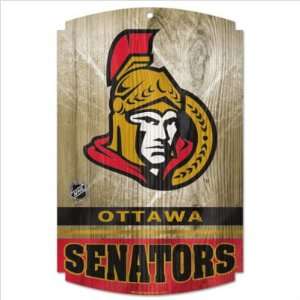  NHL Ottawa Senators Wood Sign