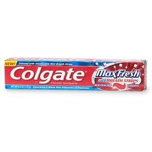  Colgate MaxFresh Fluoride Toothpaste with Mini Breath 