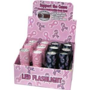  Support the Cause LED Flashlight in Display Case Pack 12 