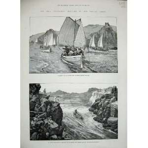  1884 River Nile War Whale Boats Bab El Kebir Sarras Men 