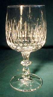 SCHOTT ZWIESEL crystal FLAMENCO pattern Water Goblet   6 3/4  