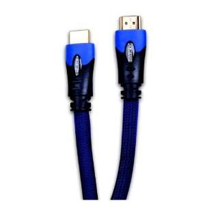 Vanco HSHDMI12X Blue Jet High Speed HDMI High Speed Audio/Video Cable 