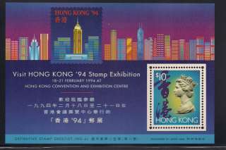 Hong Kong 1993 Sc #678 s/s MNH  