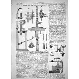  ENGINEERING 1864 GERISH WESTON MORTICING DRILLING 