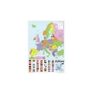 European Map Poster Print