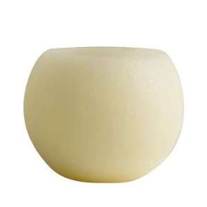 west elm Orb Candle Lantern, 5, Small, Ivory