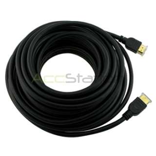 50 FT Foot Premium Gold HDMI Cable 1080p For PS3 HDTV  
