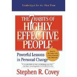   of Highly Effective People (Anniversary) Stephen R. Covey Books