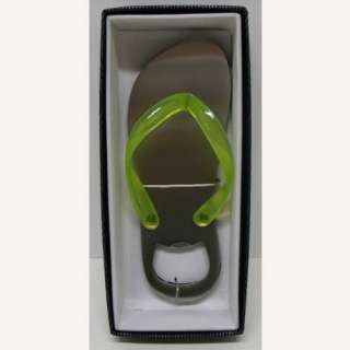 Wild Eye Designs FLIP 106 Bottle Opener Flip Flop Green 665613005165 