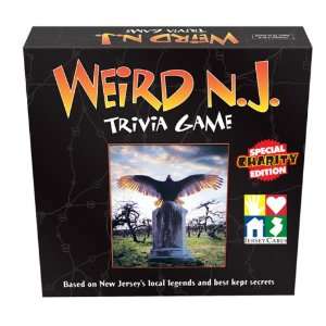  NEW WEIRD N.J. NEW JERSEY TRIVIA GAME CHARITY EDITION 