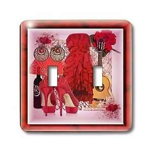   Inside the Dressing Room   Light Switch Covers   double toggle switch