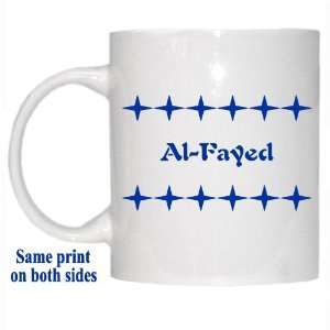  Personalized Name Gift   Al Fayed Mug 