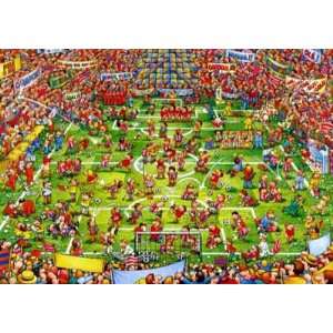  Daft Football, 2000 Piece Jigsaw Puzzle Made by Educa 