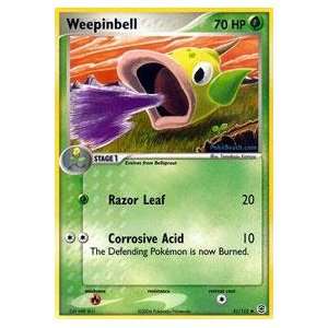  Pokemon   Weepinbell (51)   EX FireRed & LeafGreen Toys 