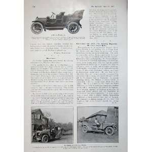  1907 Motor Car Humber Daimler Automobile Transport