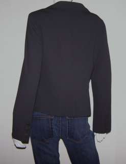   CYNTHIA STEFFE black dress top jacket Blazer coat designer L 10  