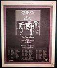 1980 QUEEN THE GAME ALBUM & TOUR PROMO AD  