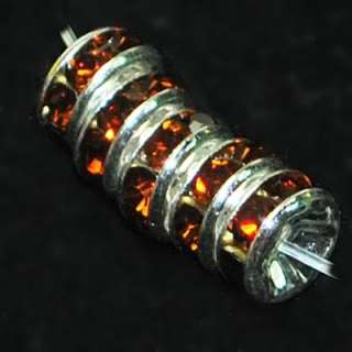 100 Pcs Swarovski Crystal Rondelle Spacer Gemstone Bead 6mm/8mm  