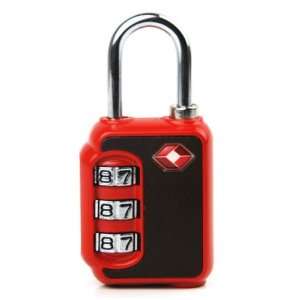 High grade Zinc Alloy TSA Combination Lock for Your Luggage/traveling 