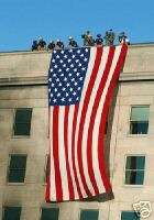 Fire Fighters & Rescue Workers Flag Pentagon 9/11 Photo  