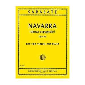  Navarra   Danza Espagnole, Op. 33 Musical Instruments