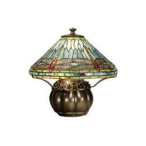  Dale Tiffany Darius 2 Light Table Lamp TT50218
