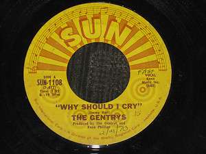 Gentrys, Why Should I Cry/I Need Love  